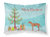 Rhodesian Ridgeback Christmas Fabric Standard Pillowcase