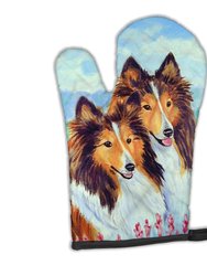 Sable Shelties Double Trouble  Oven Mitt