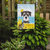 Schnauzer Summer Beach Garden Flag 2-Sided 2-Ply