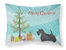 Scottish Terrier Merry Christmas Tree Fabric Standard Pillowcase