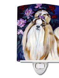 Shih Tzu  Ceramic Night Light