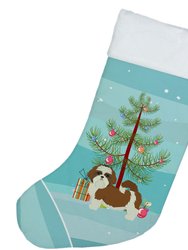 Shih Tzu Christmas Tree Christmas Stocking