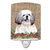 Shih Tzu Faux Burlap and Pine cones Ceramic Night Light