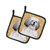 Shih Tzu Wipe your Paws Pair of Pot Holders
