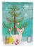 Sphynx Cat Merry Christmas Tree Garden Flag 2-Sided 2-Ply