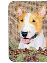 SS4086LCB Bull Terrier Glass Cutting Board - Large