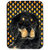 SS4308LCB 15 x 12 in. Gordon Setter Candy Corn Halloween Portrait Glass Cutting Board - Large