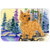 SS8011LCB Norwich Terrier Glass Cutting Board - Large - Multi