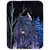 SS8394LCB Starry Night Bouvier Des Flandres Glass Cutting Board - Large