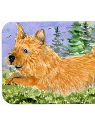 SS8910LCB Norwich Terrier Glass Cutting Board - Large