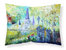 St Louis Cathedrial Across the Square Fabric Standard Pillowcase