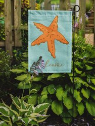 Starfish Garden Flag 2-Sided 2-Ply