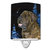 Starry Night Mastiff Ceramic Night Light