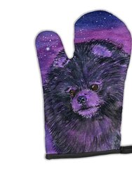 Starry Night Pomeranian Oven Mitt