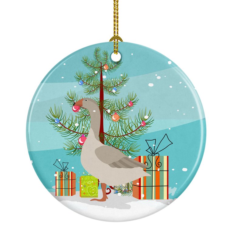 Steinbacher Goose Christmas Ceramic Ornament