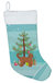 Tan Goldendoodle Christmas Tree Christmas Stocking