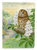 Tawny Owl Garden Flag 2-Sided 2-Ply Size ASA2101GF