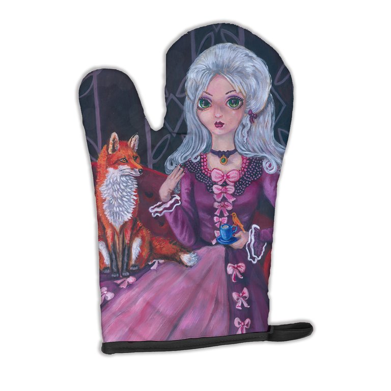 Tea Time Fox Oven Mitt