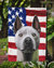 Thai Ridgeback American Flag Garden Flag 2-Sided 2-Ply