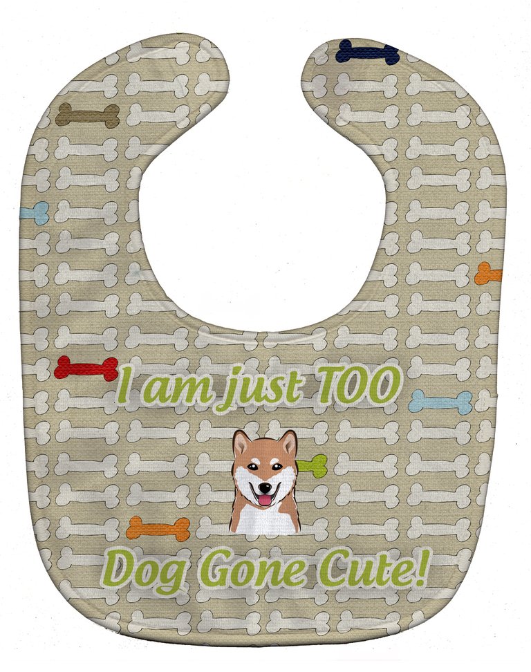 Too Cute Shiba Inu Baby Bib