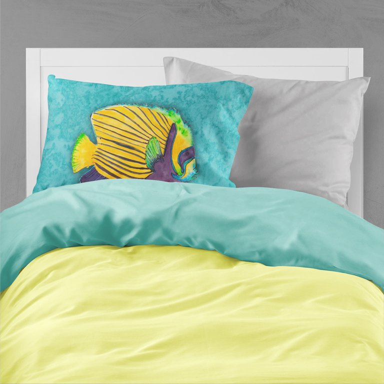 Tropical Fish Fabric Standard Pillowcase
