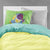 Tropical Fish on Green Fabric Standard Pillowcase