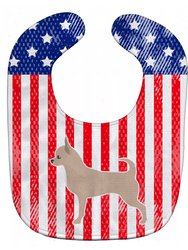 USA Patriotic Chihuahua Baby Bib