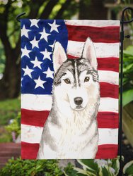 USA Siberian Husky Garden Flag 2-Sided 2-Ply - CK1713GF