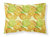 Watercolor Limes and Oranges Citrus Fabric Standard Pillowcase