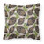 Watercolor Pine Cones Fabric Decorative Pillow