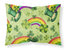 Watercolor St Patrick's Day Lucky Leprechan Fabric Standard Pillowcase