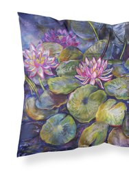Waterlilies by Neil Drury Fabric Standard Pillowcase