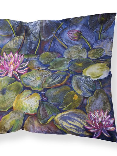 Caroline's Treasures Waterlilies by Neil Drury Fabric Standard Pillowcase product