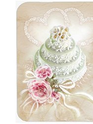 Wedding Cake Glass Cutting Board - APH3648LCB