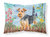 Welsh Terrier Spring Fabric Standard Pillowcase