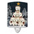 Westie Christmas Family Tree Ceramic Night Light