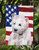 Westie Patriotic Garden Flag 2-Sided 2-Ply