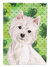 Westie St. Patrick's Garden Flag 2-Sided 2-Ply