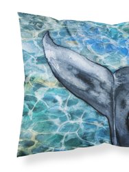 Whale Tail Fabric Standard Pillowcase