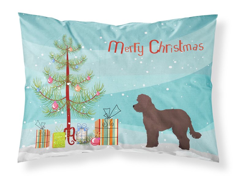 Whoodle #1 Christmas Tree Fabric Standard Pillowcase