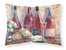 Wine and Cheese by David Smith Fabric Standard Pillowcase