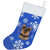 Winter Snowflakes Holiday Yorkie Puppy / Yorkshire Terrier Christmas Stocking