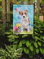 Wire Hair Jack Russell Easter Garden Flag 2-Sided 2-Ply