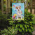 Wire Hair Jack Russell Easter Garden Flag 2-Sided 2-Ply