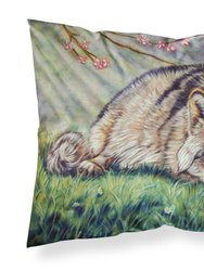 Wolf and Hummingbird Fabric Standard Pillowcase
