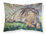 Wolf and Hummingbird Fabric Standard Pillowcase