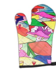 Women in Hats  Oven Mitt