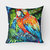 Yo Yo Mama Parrot Fabric Decorative Pillow