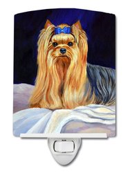 Yorkie  Ceramic Night Light