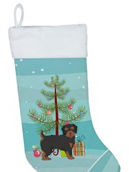 Yorkiepoo #1 Christmas Tree Christmas Stocking